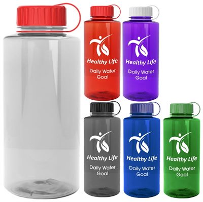 1065ml Collosus Tritan Renew Drink Bottle With Tethered Lid