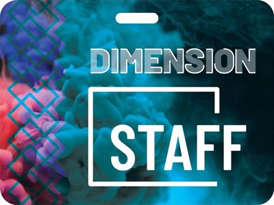 120x80mm Individual Printed Name Tag