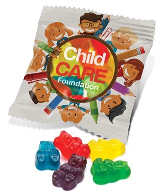 14g Gummy Bears In Full Colour Printed Bag