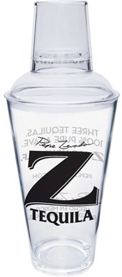 16oz Clear Polystyrene Cocktail Shaker