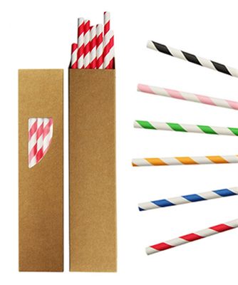 20 Piece Paper Straw Set