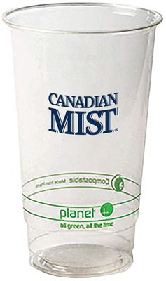 24oz Compostable Plastic Cup