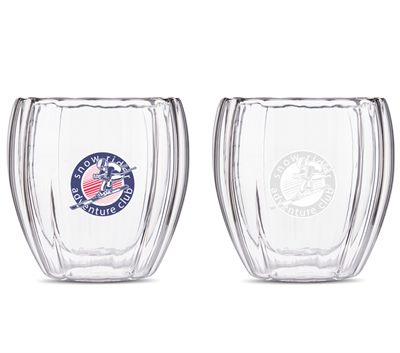 250ml Whirl Double Walled Glass