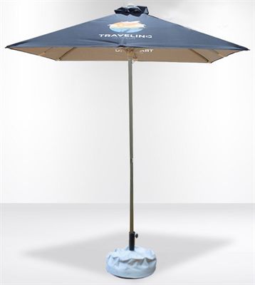 2x2m Square Sublimation Cafe Umbrella