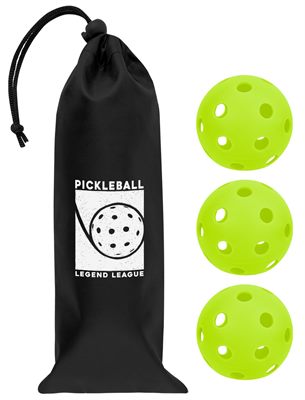 3 Ball Indoor Pickleball Set