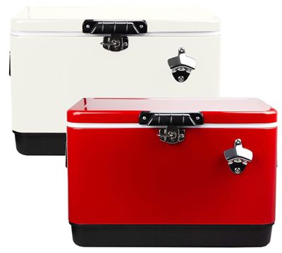 30L Glacius Metal Ice Cooler Box