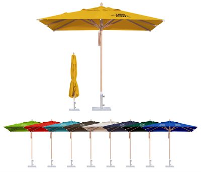 3x3m Premium Square Cafe Umbrella
