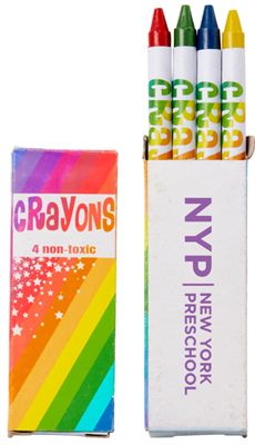 4 Pack Crayon Set