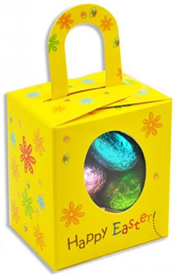 5 Easter Eggs Yellow Easter Noodle Box