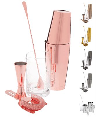 5 Piece Boston Cocktail Mixing Set