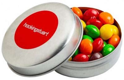 50g Candle Tin Of Skittles