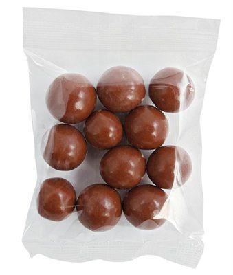 50g Chocolate Malt Ball Cello Bags