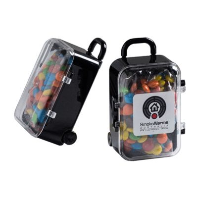 50g M&Ms Acrylic Carry On Case
