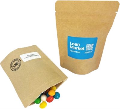 50g PLA Compostable Bag With Chewy Fruit