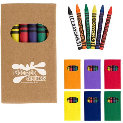 6 Piece Crayon Set