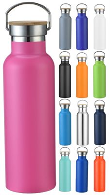 600ml Powder Coated Vacuum Sealed Drink Bottle