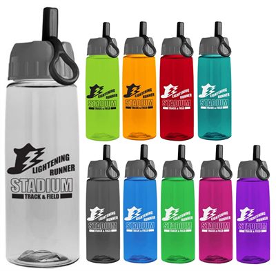 770ml Hunter Tritan Renew Drink Bottle With Ring Straw Lid