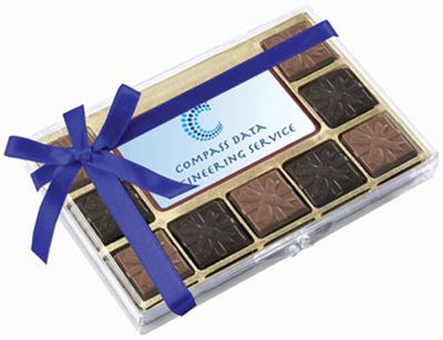 9 Piece Assorted Belgian Chocolate Gift Box