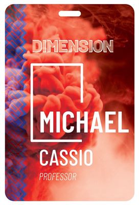 90x130mm Individual Printed Name Tag