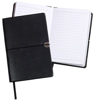 A5 Alcamar Leather Look Notebook