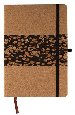 A5 Coffee Grounds & Cork Notebook