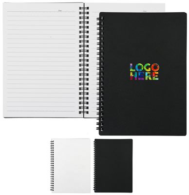 A5 Spiral Bound Notebooks are an excellent promotional piece that meas