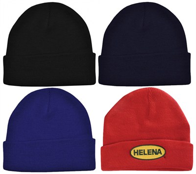 four winter beanies