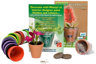 Advertising Seed Pot