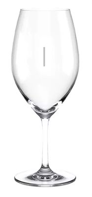 Aeris 475ml Plimsoll Twin Vertical Lined Wine Glass