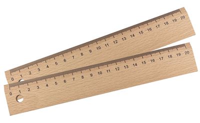 Altomonte 20cm Wooden Ruler