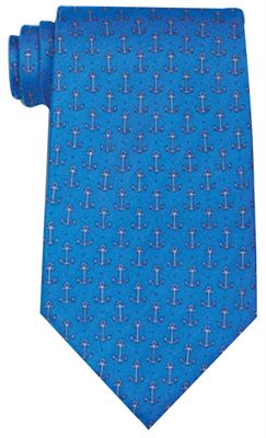 Anchors Away Polyester Tie