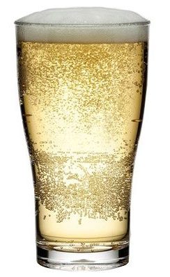 Angus 570ml Nucleated Polycarbonate Beer Glass