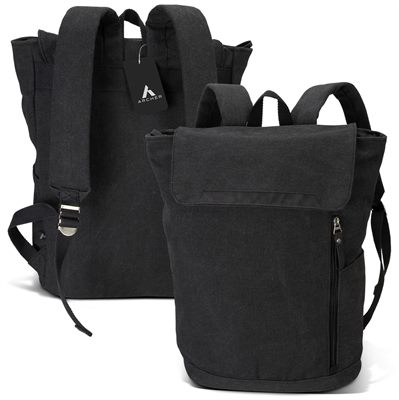 ARCHER Copenhagen Washed Canvas Backpack