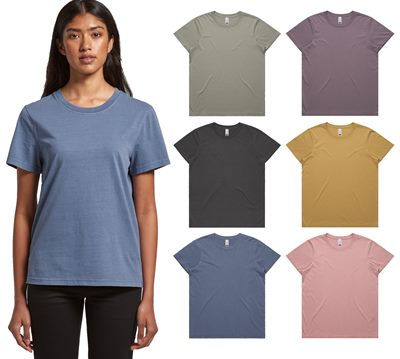 AS COLOUR Women's Maple Faded Tee Shirt