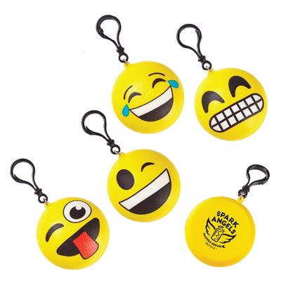 Anti Stress Emoji Clip Ons