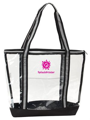 Bacia Clear TPU Zippered Tote