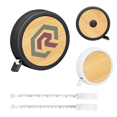 Bamboo Retractable Tape Measure