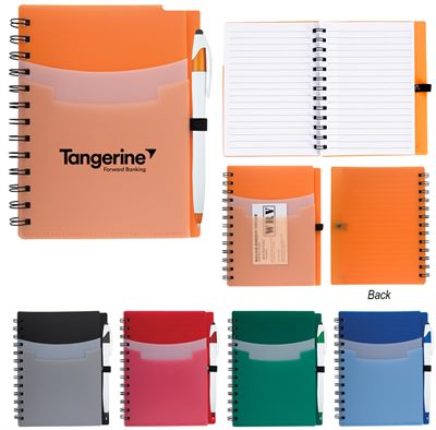 Barrington Tri Pocket Notebook & Pen