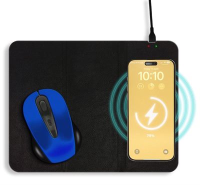 Belluno Foldable Magnetic Wireless Charging Mouse Pad