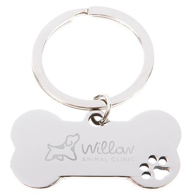 Best Friend Bone Keyring