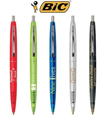 BIC® Eco Clear Clics Pen