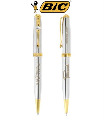 BIC Worthington Chrome Ballpoint Pen