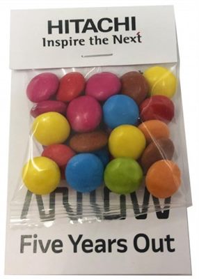 Billboard With 25g Smarties Lolly Bag