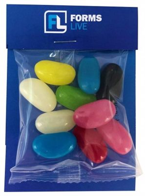 Billboard With 25g Jelly Beans Lolly Bag