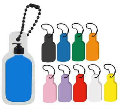 Bottle Shape EVA Floating Keyring