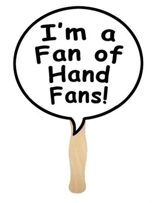 Bubble Hand Fan