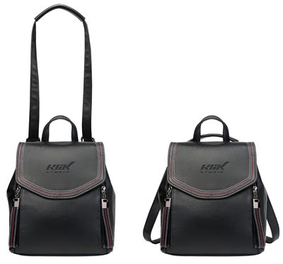 Calvesso Convertible Leather Backpack