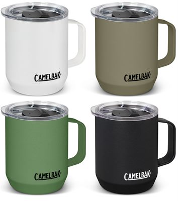 CamelBak Horizon 12 oz Camp Mug, Insulated Stainless Steel Coastal