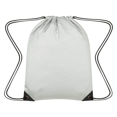 Carmel Reflective Drawstring Bag