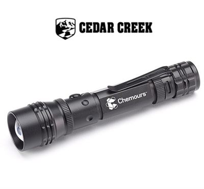 Cedar Creek® Rechargeable Multi-Function Flashlight